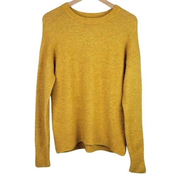 ARITZIA Babaton Matthews Sweater Alpaca Wool Yellow Gold XS - Picture 1 of 11